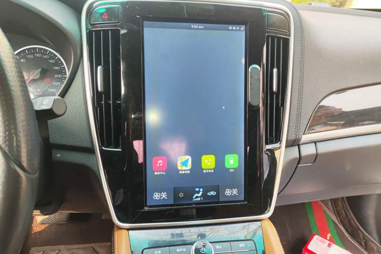 Used BYD Qin New Energy 2017 1.5T Luxury Model Audio And AC Panel