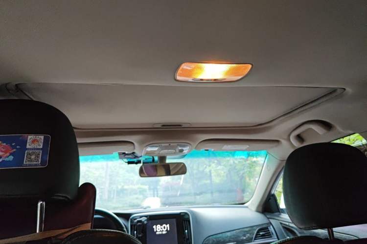 Used BYD Qin New Energy 2017 1.5T Luxury Model Headliner