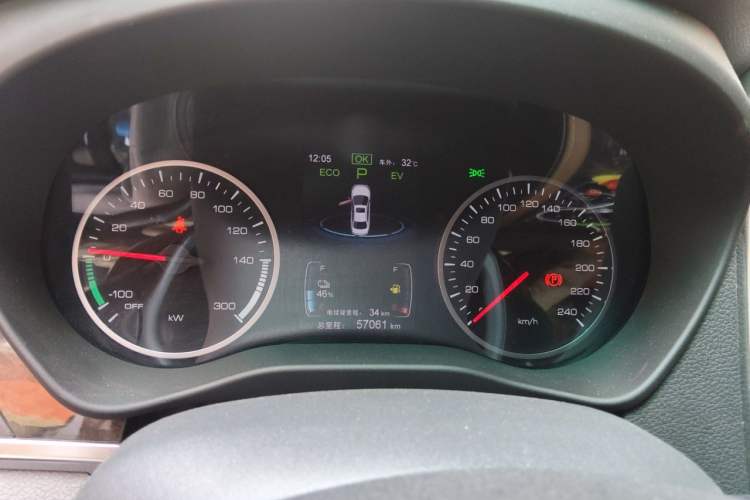 Used BYD Qin New Energy 2017 1.5T Luxury Model Instrument Cluster