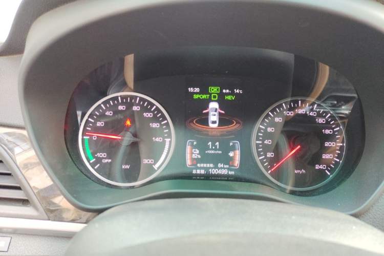 Used BYD Qin New Energy 2017 1.5T Luxury Model Instrument Cluster