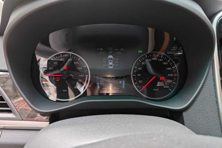 Used BYD Qin New Energy 2017 1.5T Luxury Model Instrument Cluster