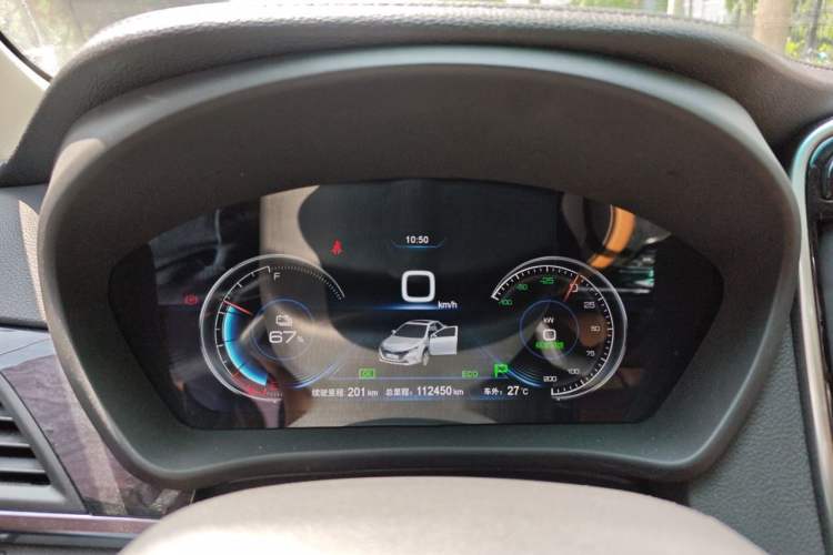 Used BYD Qin New Energy 2017 Qin EV300 Flagship Model Instrument Cluster