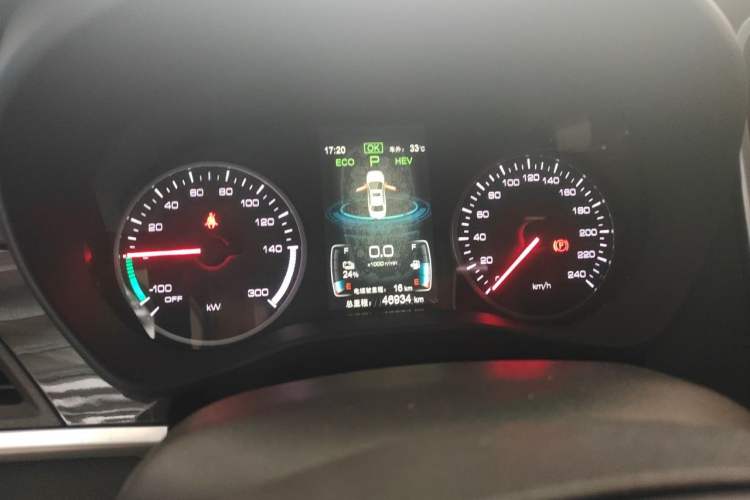 Used BYD Qin New Energy 2017 1.5T Luxury Model Instrument Cluster