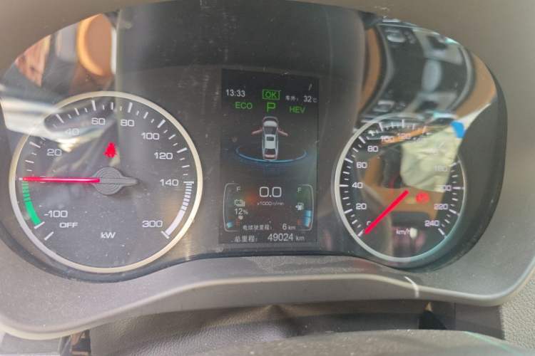 Used BYD Qin New Energy 2017 1.5T Luxury Model Instrument Cluster