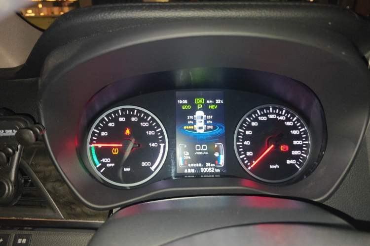 Used BYD Qin New Energy 2017 1.5T Luxury Model Instrument Cluster