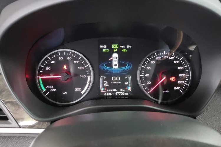 Used BYD Qin New Energy 2017 1.5T Luxury Model Instrument Cluster