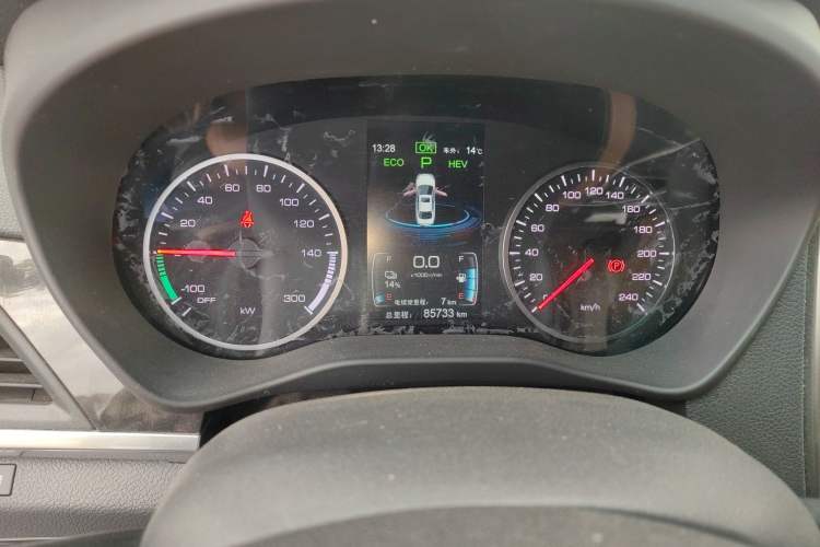 Used BYD Qin New Energy 2017 1.5T Luxury Model Instrument Cluster