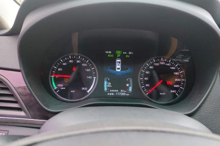 Used BYD Qin New Energy 2017 1.5T Luxury Model Instrument Cluster