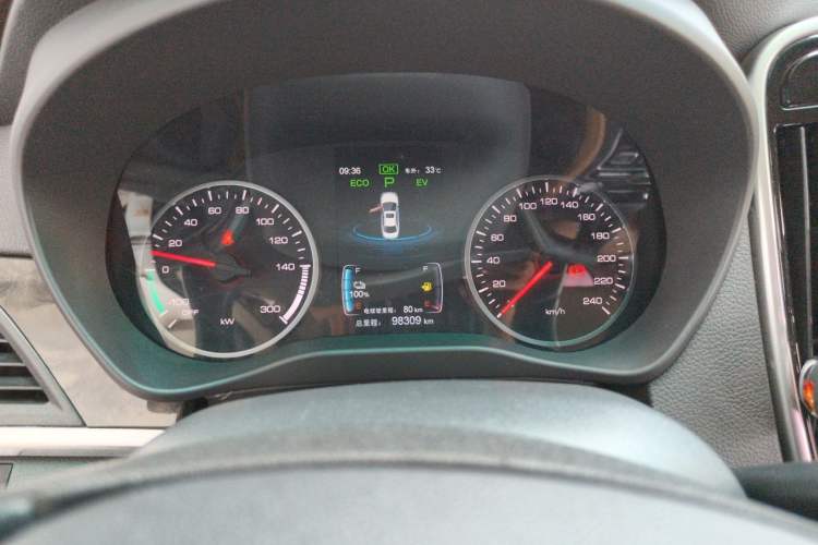 Used BYD Qin New Energy 2017 1.5T Luxury Model Instrument Cluster