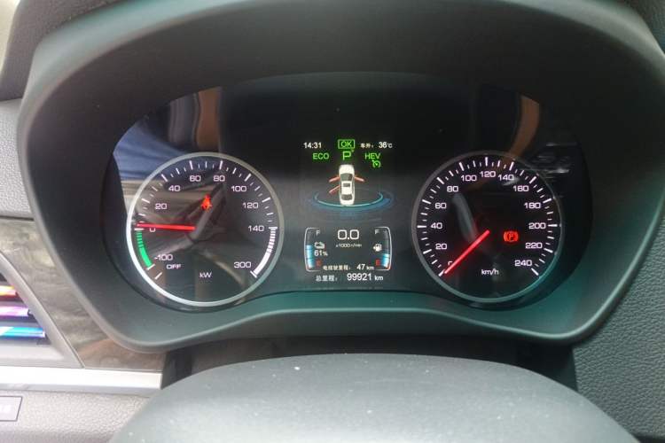 Used BYD Qin New Energy 2017 1.5T Luxury Model Instrument Cluster