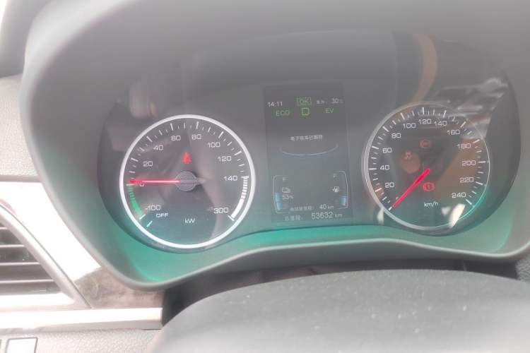 Used BYD Qin New Energy 2017 1.5T Luxury Model Instrument Cluster