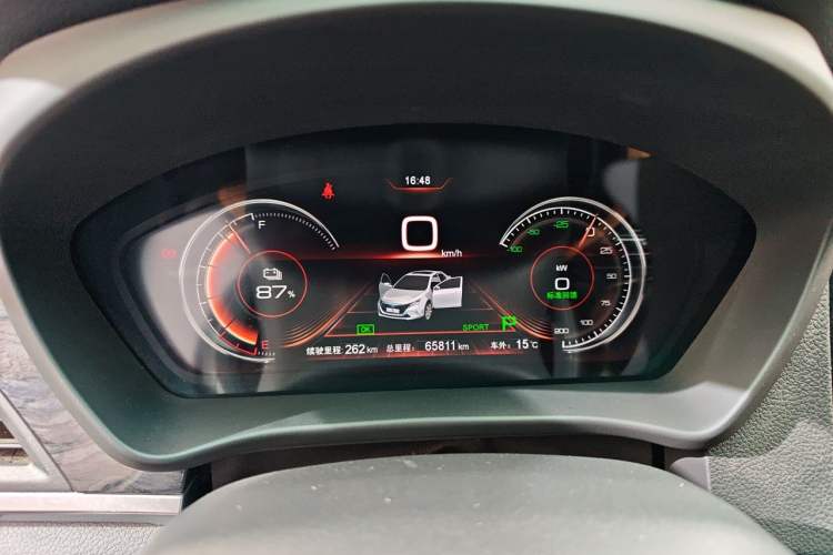Used BYD Qin New Energy 2017 Qin EV300 Luxury Edition Instrument Cluster