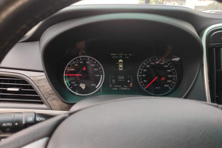 Used BYD Qin New Energy 2017 1.5T Luxury Model Instrument Cluster