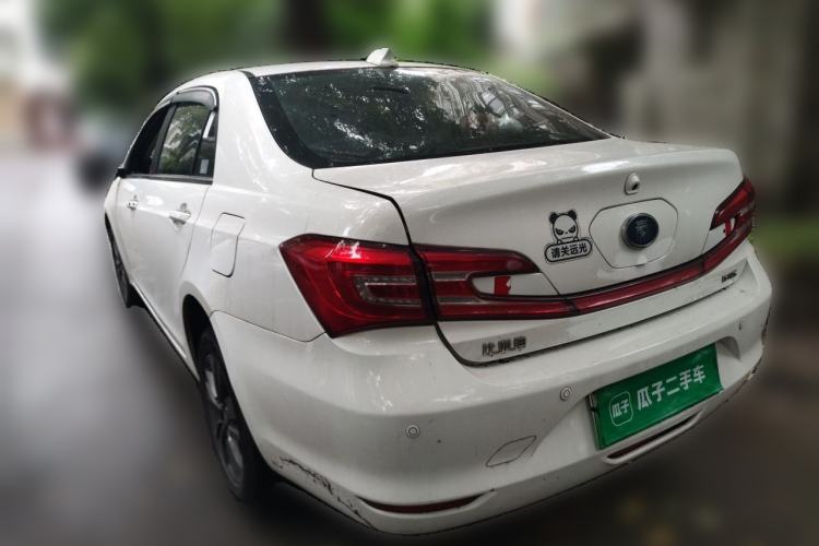 Used BYD Qin New Energy 2017 1.5T Luxury Model Rear Left 45 Deg