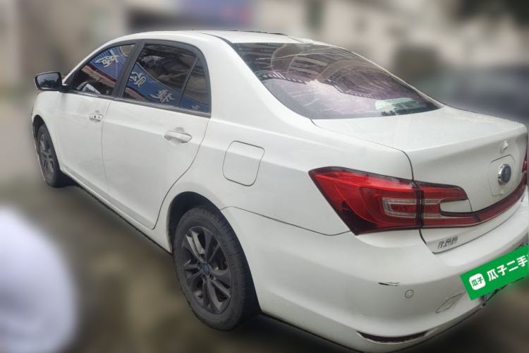 Used BYD Qin New Energy 2017 1.5T Luxury Model Rear Left 45 Deg