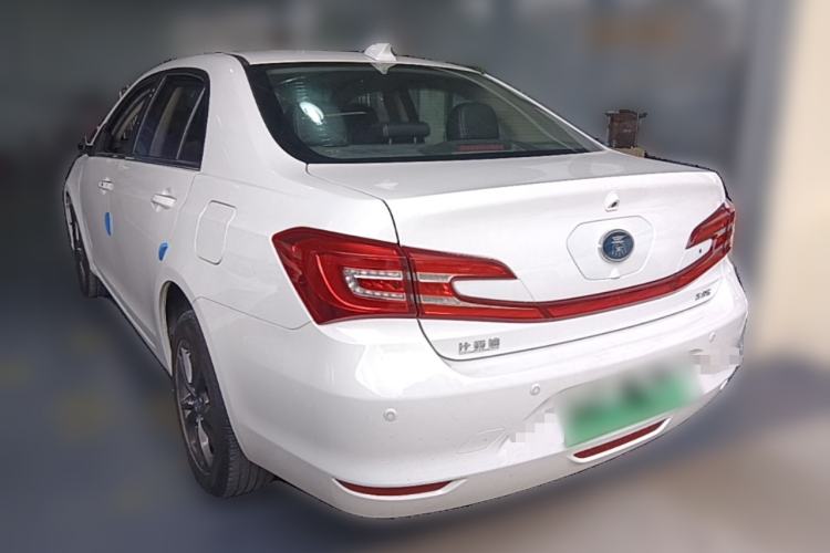 Used BYD Qin New Energy 2017 1.5T Luxury Model Rear Left 45 Deg