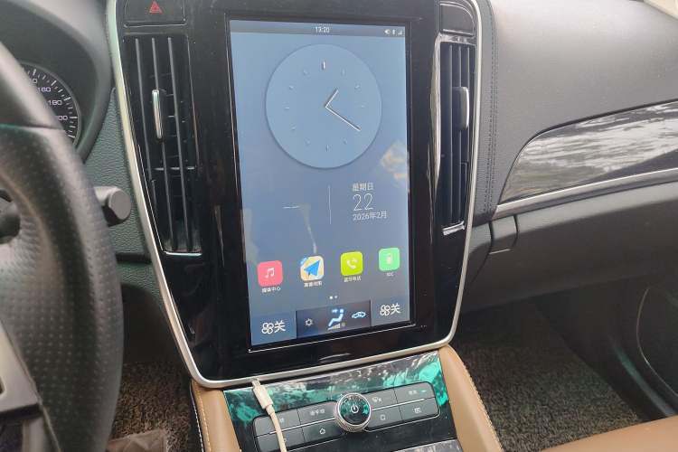Used BYD Qin New Energy 2018 1.5T Smart Connect Premium Model Audio And AC Panel