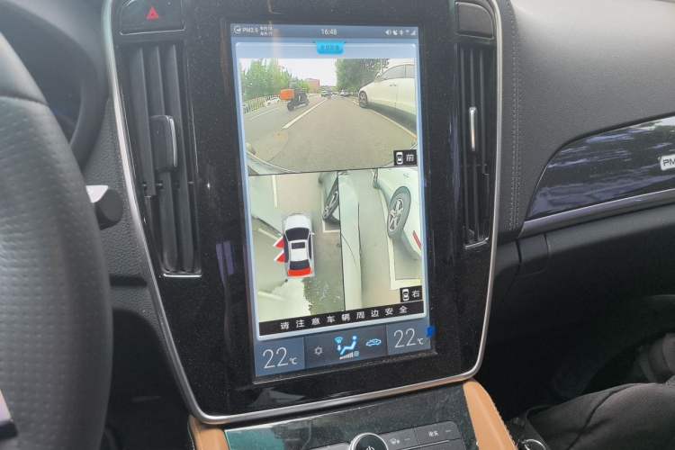 Used BYD Qin New Energy 2018 Qin EV450 Smart Connect Prestige Model Audio And AC Panel