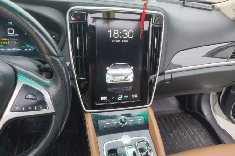 Used BYD Qin New Energy 2018 Qin EV450 Smart Connect Prestige Model Audio And AC Panel