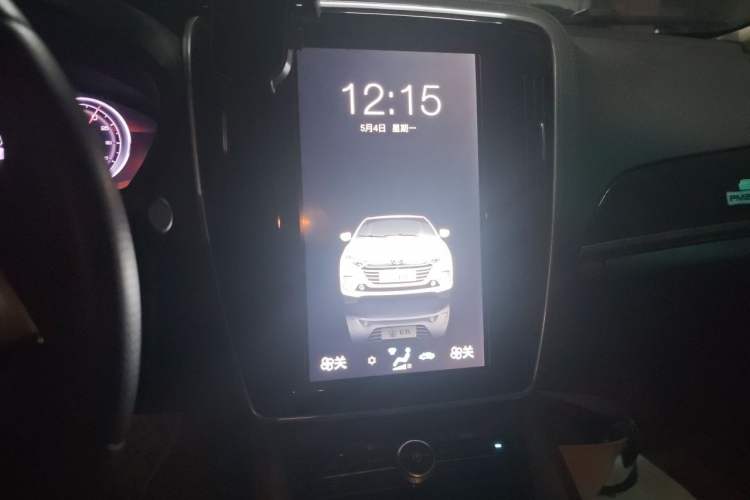 Used BYD Qin New Energy 2018 Qin EV450 Smart Connect Prestige Model Audio And AC Panel