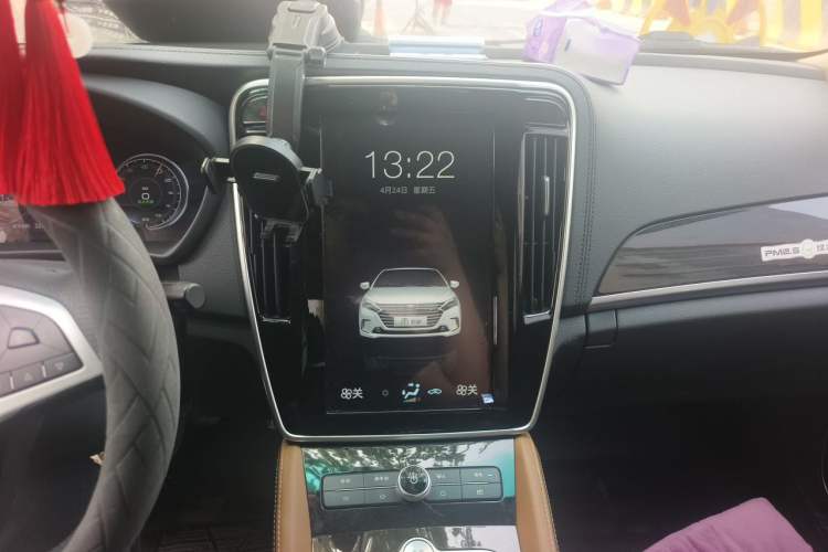 Used BYD Qin New Energy 2018 Qin EV450 Smart Connect Prestige Model Audio And AC Panel