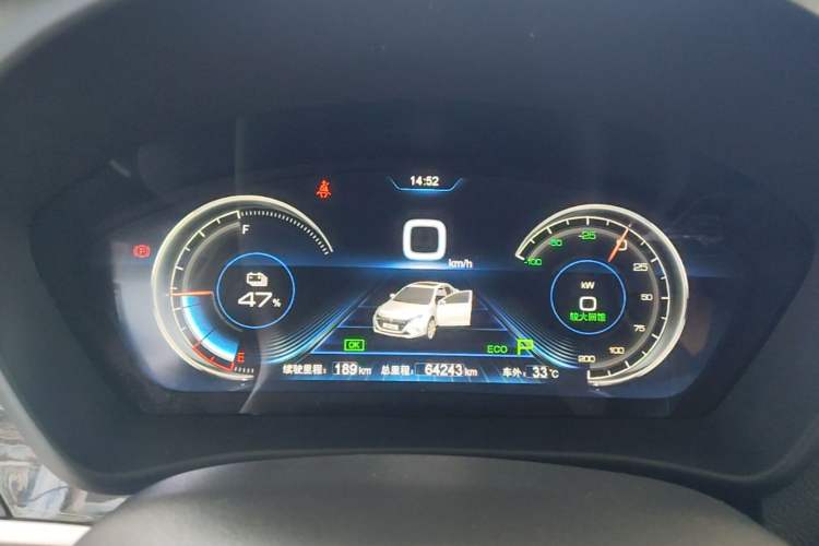 Used BYD Qin New Energy 2018 Qin EV450 Smart Connect Prestige Model Instrument Cluster