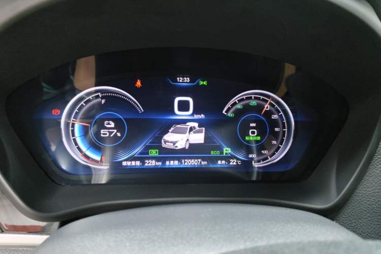 Used BYD Qin New Energy 2018 Qin EV450 Smart Connect Prestige Model Instrument Cluster