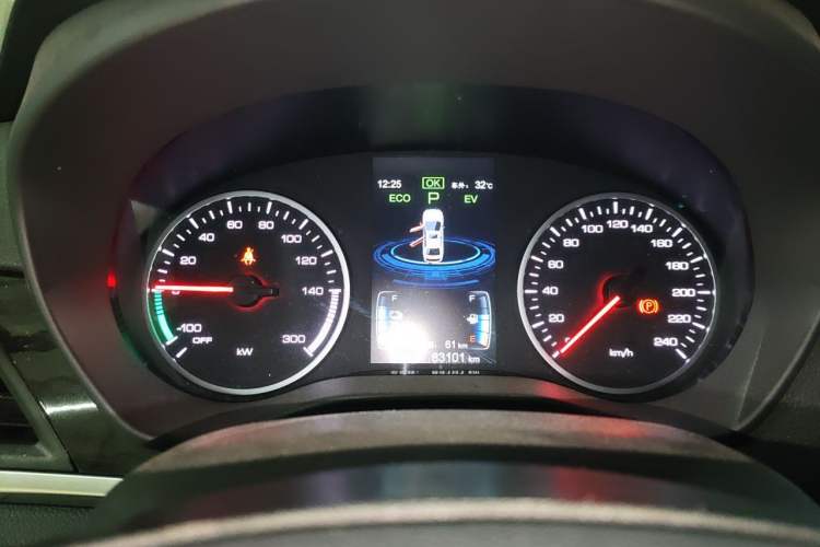 Used BYD Qin New Energy 2018 1.5T Smart Connect Premium Model Instrument Cluster