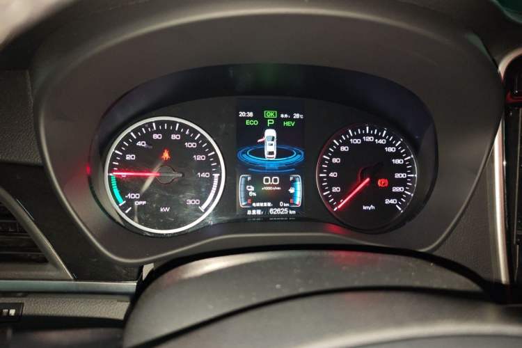 Used BYD Qin New Energy 2018 1.5T Smart Connect Premium Model Instrument Cluster