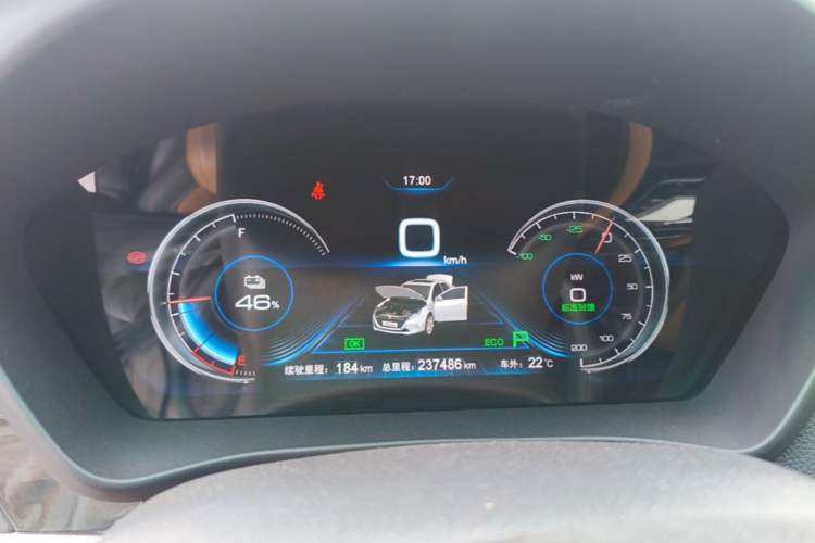 Used BYD Qin New Energy 2018 Qin EV450 Smart Connect Prestige Model Instrument Cluster
