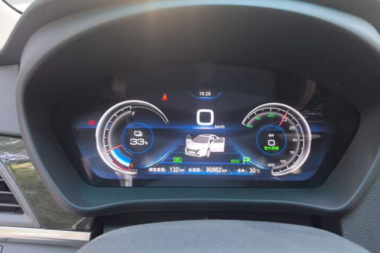 Used BYD Qin New Energy 2018 Qin EV450 Smart Connect Prestige Model Instrument Cluster