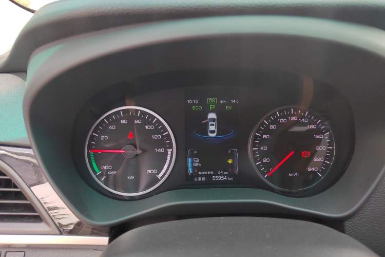 Used BYD Qin New Energy 2018 1.5T Smart Connect Premium Model Instrument Cluster