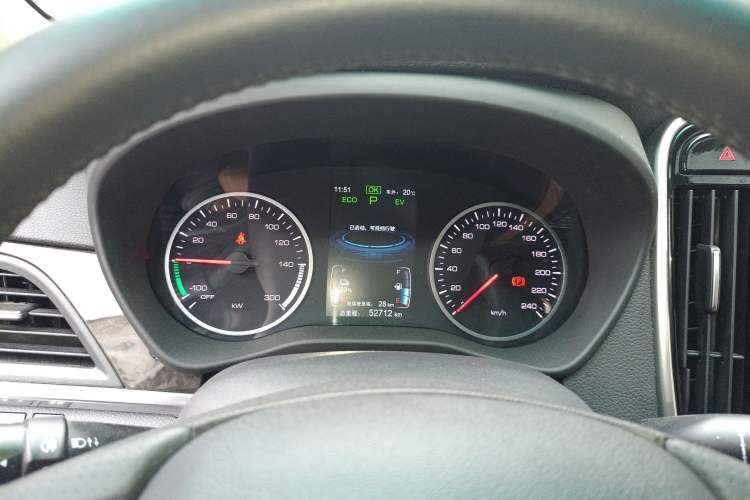 Used BYD Qin New Energy 2018 1.5T Smart Connect Premium Model Instrument Cluster