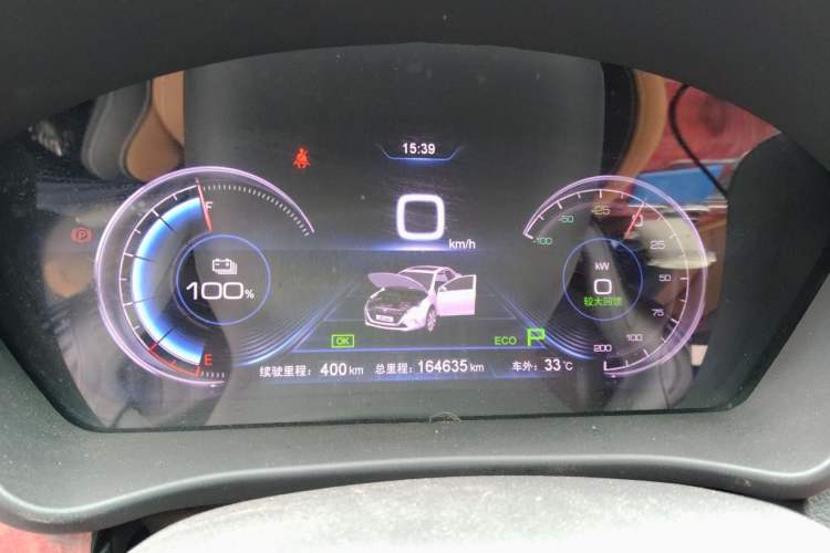 Used BYD Qin New Energy 2018 Qin EV450 Smart Connect Prestige Model Instrument Cluster