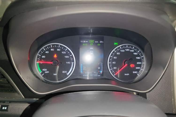 Used BYD Qin New Energy 2018 1.5T Smart Connect Elite Model Instrument Cluster