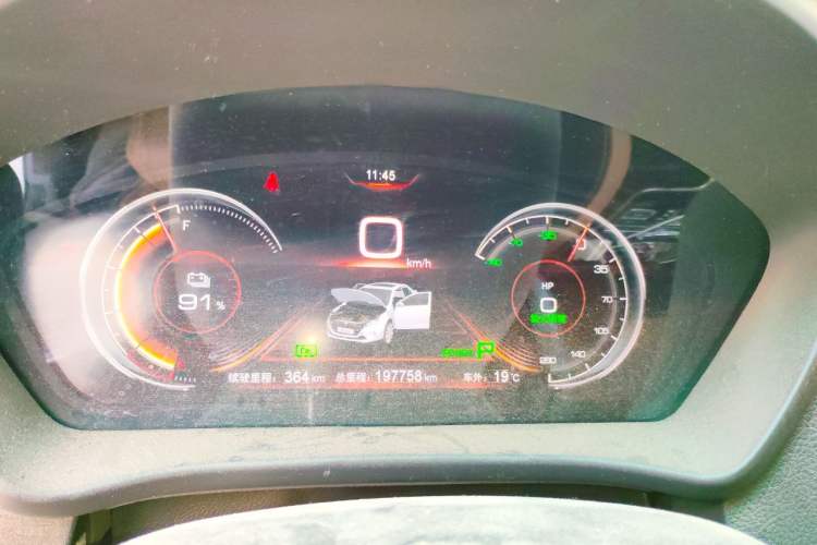 Used BYD Qin New Energy 2018 Qin EV450 Smart Connect Prestige Model Instrument Cluster
