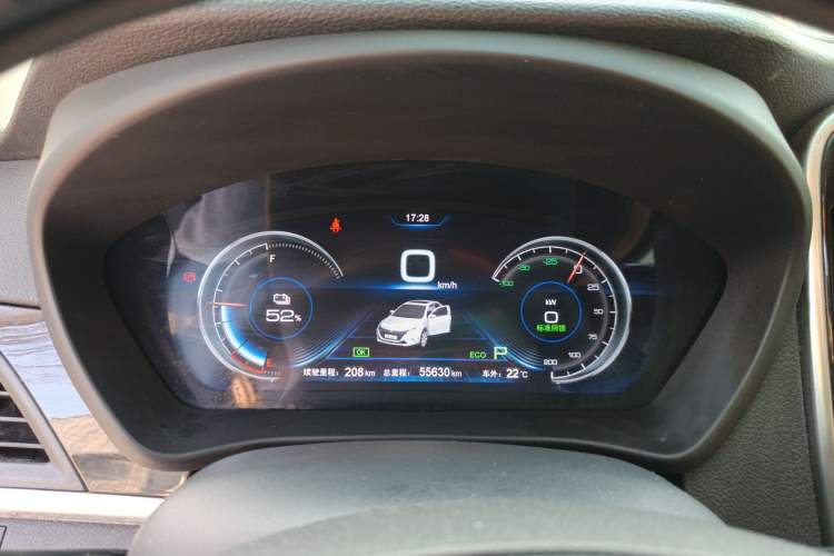 Used BYD Qin New Energy 2018 Qin EV450 Smart Connect Prestige Model Instrument Cluster