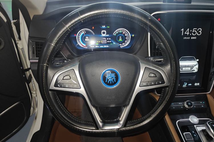 Used BYD Qin New Energy 2018 Qin EV450 Smart Connect Prestige Model Steering Wheel