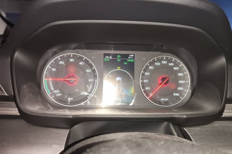 Used BYD Qin New Energy 2019 High-Range Luxury Model Instrument Cluster