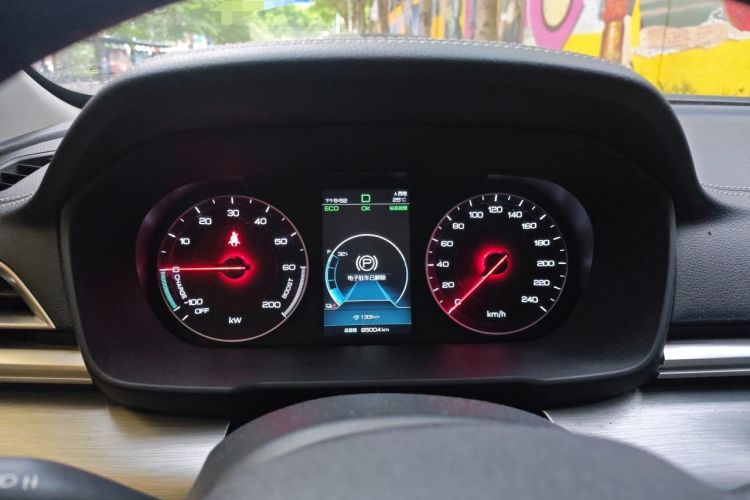 Used BYD Qin New Energy 2019 High-Range Luxury Model Instrument Cluster