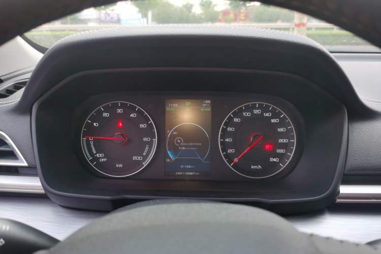 Used BYD Qin New Energy 2019 High-Range Deluxe Model Instrument Cluster