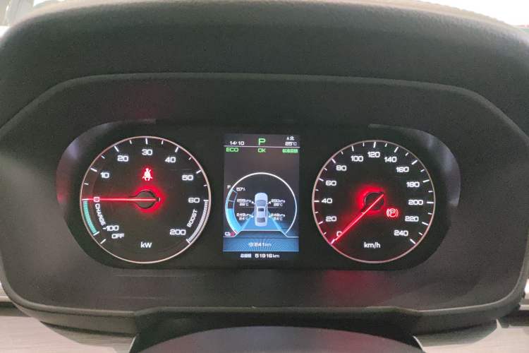 Used BYD Qin New Energy 2019 High-Range Luxury Model Instrument Cluster