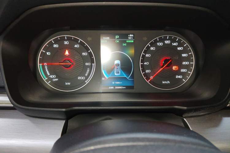 Used BYD Qin New Energy 2019 High-Range Deluxe Model Instrument Cluster
