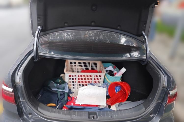 Used BYD Qin New Energy 2019 High-Range Luxury Model Trunk