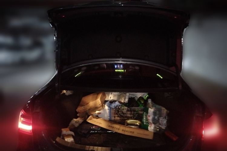 Used BYD Qin New Energy 2019 High-Range Deluxe Model Trunk