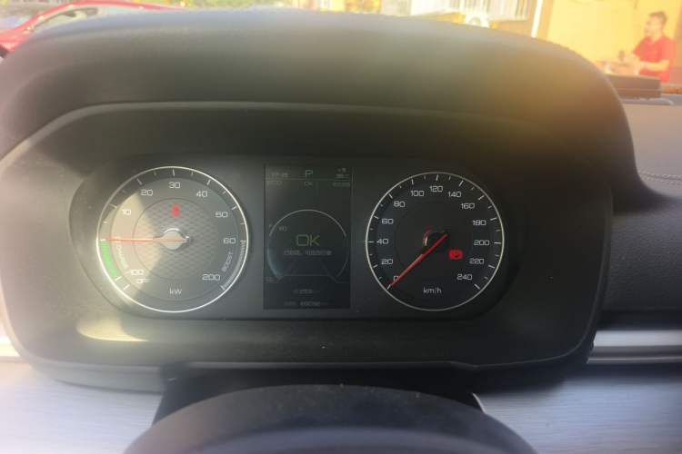 Used BYD Qin New Energy 2019 High-Range Deluxe Model Instrument Cluster