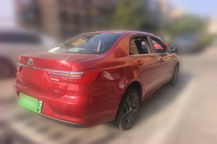 Used BYD Qin New Energy 2019 High-Range Deluxe Model Rear Right 45 Deg
