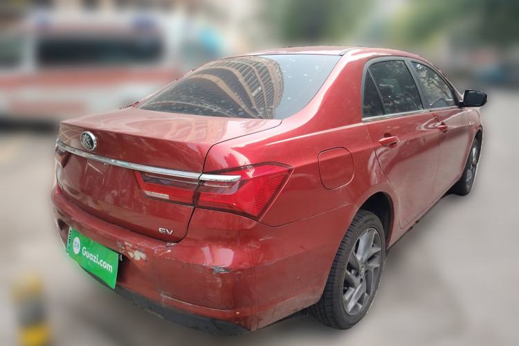 Used BYD Qin New Energy 2019 High-Range Deluxe Model Rear Right 45 Deg