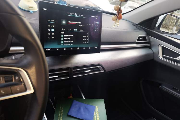 Used BYD Qin New Energy 2019 High-Range Deluxe Model Audio And AC Panel