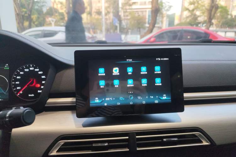 Used BYD Qin New Energy 2019 Travel Edition Audio And AC Panel